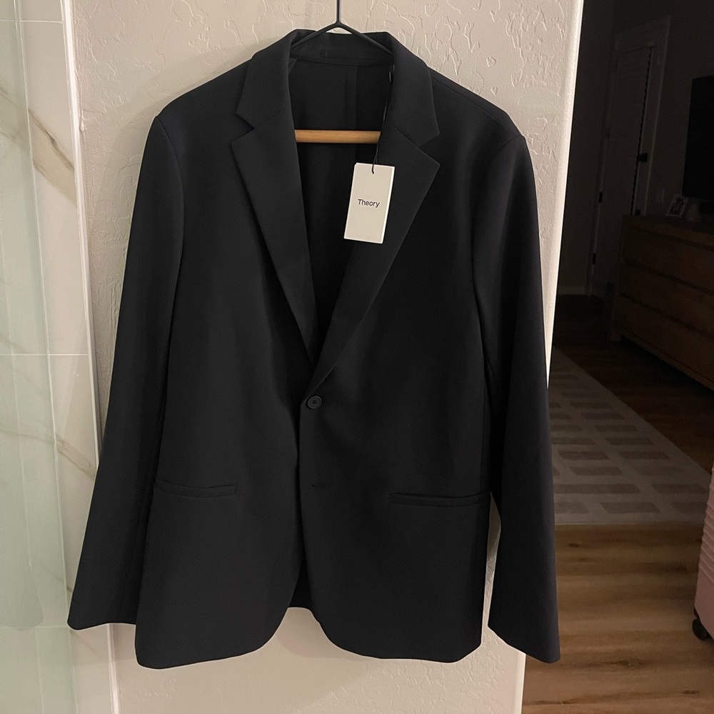 New (NWT) Theory Clinton Precision Ponte Knit Blazer (Size: 42R)